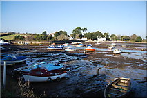 SX9780 : Cockwood Harbour at low tide by N Chadwick