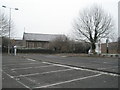 Havant Methodist Church in winter