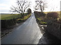 NT5543 : Minor road heading towards Earlston by James Denham