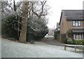 Path through the housing estate at Redhill