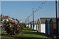 Beach huts at Felixstowe