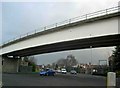 The bridge over Horninglow Street to Coors brewery