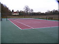 TM2363 : Earl Soham Tennis Court by Geographer