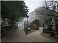 Looking along Church Row from St Johns