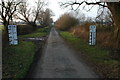 Flood depth indicators, Fleet Lane