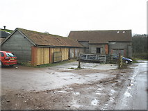 SS9704 : Farm buildings, Tedbridge by Roger Cornfoot