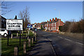 Looking North up Packman Road into Brampton Bierlow