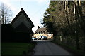 Village street, Little Coxwell