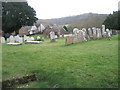 Rear of the churchyard at St Mary and St Gabriel, South Harting