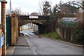 Railway Bridge - and road to Fairfield Mabey