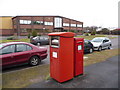 SY9590 : Holton Heath: postbox №s BH16 290 and BH16 512, Holton Road by Chris Downer