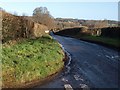 Lyngford Lane approaching Rowford