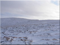 NH7530 : Carn Moraig across Frozen Moorland by Sarah McGuire