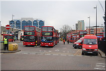 TQ3884 : Stratford Bus station by N Chadwick