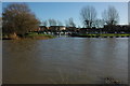 Marina entrance, Tewkesbury