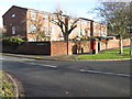 Flats at the corner of Oakwood Lane and Bow Lane