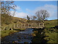 Footbridge over Ayle Burn