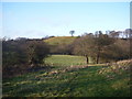 View over fields from footpath at Viewly grange