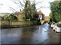 View of The Street, Barham, from junction with Rectory Lane