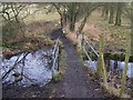 Footbridge in Boughton Manor Land