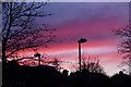 TQ2995 : Winter Sunset, London N14 by Christine Matthews
