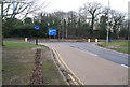 Junction of Park Wood Rd & Giles Lane, University of Kent