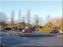 SD2907 : The Cloisters car park, Formby by David Hawgood