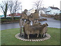 Sheep sculpture, Hatherleigh