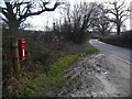 ST6906 : Duntish: postbox № DT2 42 by Chris Downer