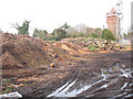 Timber chipping facility, Crown Woods Lane