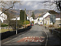 The main street, Cilycwm