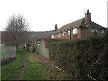 TQ5801 : Bridleway to Bourne Hill by Simon Carey