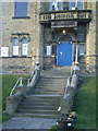 Stainland Community Hall, Entrance