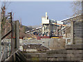 View into Croft Quarry works