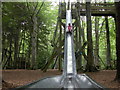 The big chute at Bowhill adventure playground