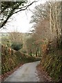 Lane near Woodhill Manor