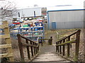 Footpath off the Blackwell Trail near Commonside