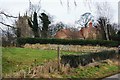 The Old Vicarage and Honington church