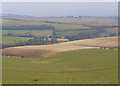 Ashcombe Farm from Kingston Ridge