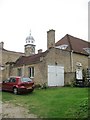 Garage at the end of Wandlebury Cottage