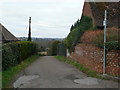 Footpath west from Cawdor, Ross-on-Wye