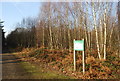 TR1463 : Information board for Blean Wood Nature Reserve by N Chadwick