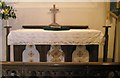 The altar at Holy Trinity, Duncton