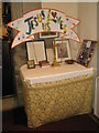 Side altar at Holy Trinity, Duncton