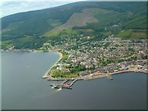 NS1776 : Dunoon from above the Firth of Clyde by James Allan