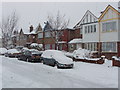 10cm of snow in Cloister Road