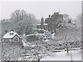 Vanbrugh Castle from the west