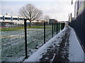 Bournemouth: path between Lansdowne and St. Paul?s Roads