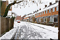 Water Lane after snow, Winchester