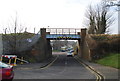 Railway bridge over Rosebery Rd